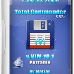 Total Commander 8.52a v.VIM 10.1 Portable by Matros (RUS/2016)