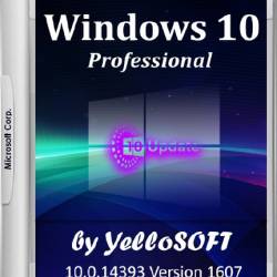 Windows 10 Professional 10.0.14393 Version 1607 x86/x64 Update 1 by YelloSOFT (2016/RUS)