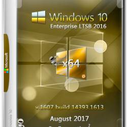 Windows 10 Enterprise LTSB x64 14393.1613 Aug 2017 by Generation2 (RUS)