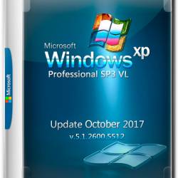 Windows XP Professional SP3 VL x86 Update Oct 2017 (RUS)