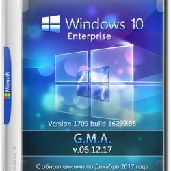 Windows 10 Enterprise x64 RS3 G.M.A. v.06.12.17 (RUS/2017)