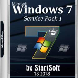 Windows 7 SP1 x86/x64 Release by StartSoft DVD 18-2018 (RUS/2018)