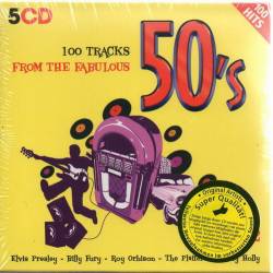 100 Tracks From The Fabulous 50s vol.2 (5CD) (2009) - Rock n Roll, Oldies, Soul