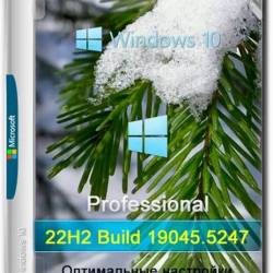 Windows 10 Optima Pro 22H2 19045.5247 x64 (RUS/2024)