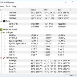 CPUID HWMonitor Free 1.60