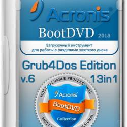 Acronis BootDVD 2013 Grub4Dos Edition v.6 13in1 15.10.2013