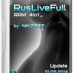 RusLiveFull RAM 4in1 by NIKZZZZ CD/DVD (10.09.2014)