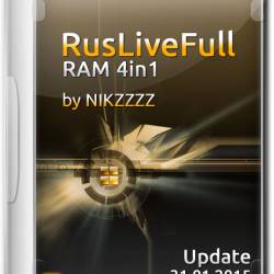 RusLiveFull RAM 4in1 by NIKZZZZ CD/DVD (31.01.2015)