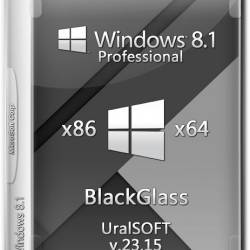 Windows 8.1 Pro x86-x64 BlackGlass UralSOFT v.23.15 (RUS/2015)