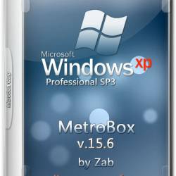 Windows XP Professional SP3 MetroBox v.15.6 by Zab (RUS/2015)