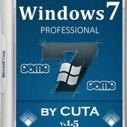 Windows 7 Professional SP1 x86/x64 Game OS 1.5 by CUTA (RUS/2016)