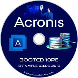 Acronis BootCD 10PE by naifle 03.08.2018 (x86/x64/RUS)