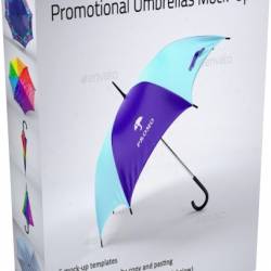 GraphicRiver - Promotional Umbrella Mock-Up