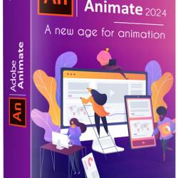 Adobe Animate 2024 24.0.3.19 Portable (MULTi/RUS)