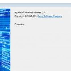 My Visual DataBase 1.31