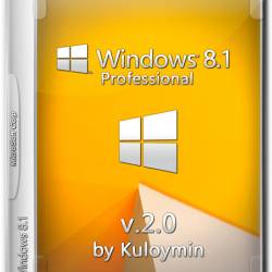 Windows 8.1 Professional x64  by Kuloymin v.2.0 (RUS/2015)