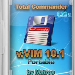 Total Commander 8.52a v.VIM 10.1 Portable by Matros (2016) RUS
