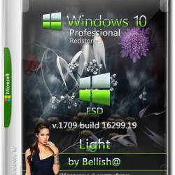 Windows 10 Pro x86 Light RS3 16299.19 ESD by Bellish@ (RUS/2017)