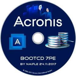 Acronis BootCD 7PE by naifle 24.11.2017 (x86/x64) RUS