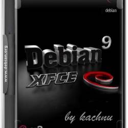 Debian 9 Xfce Custom v3 by kachnu (amd642) 30.12.2018  (RUS/MULTi)