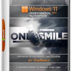 Windows 11 x64 2in1 21H2.22000.434 by OneSmiLe