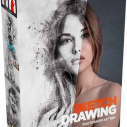GraphicRiver - Sketch Drawing - Photoshop Action