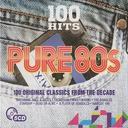 100 Hits Pure 80s (100 Original Classics From The Decade) (Box Set 5CD) (2016) OGG - Electronic, Pop, Jazz, Rock