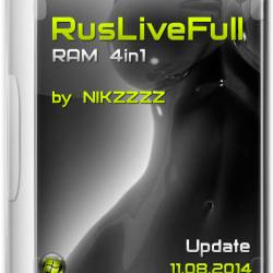 RusLiveFull RAM 4in1 by NIKZZZZ CD/DVD (11.08.2014)