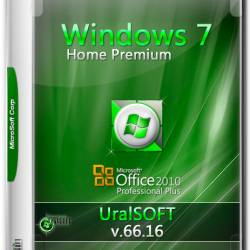 Windows 7 x64 Home Premium & Office2010 v.66.16 UralSOFT (RUS/2016)