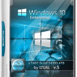 Windows 10 Enterprise x64 1607.14393.479 by IZUAL v.5 (RUS/2016)