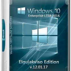 Windows 10 Enterprise LTSB x86/x64 Elgujakviso Edition v.12.01.17 (RUS/2017)