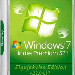 Windows 7 Home Premium SP1 x86/x64 Elgujakviso Edition v.22.04.17 (RUS/2017)