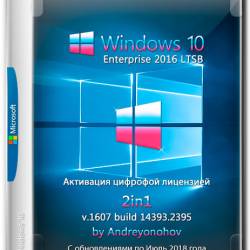 Windows 10 Enterprise LTSB x86/x64 14393.2395 2in1 by Andreyonohov (RUS/2018)