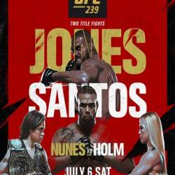   /  vs.   /   / UFC 239: Jon Jones vs. Thiago Santos/ Main Card (2019) IPTVRip 1080i