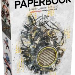 GraphicRiver - Paper Book Photoshop Action