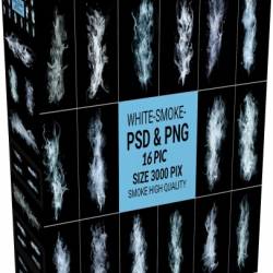 Creative Market - White Smoke Transparent (PNG, PSD)