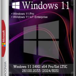 Windows 11 24H2 x64 Pro/Ent LTSC 26100.2033 by OneSmiLe (2024/RUS)