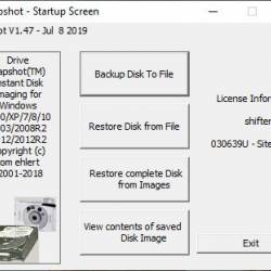 Drive SnapShot 1.50.0.1748