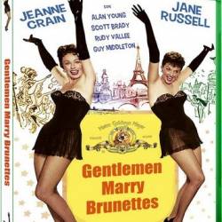     / Gentlemen Marry Brunettes (1955) HDTVRip [H.264]