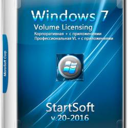 Windows 7 SP1 x64 Volume Licensing StartSoft v.20-2016 (RUS)