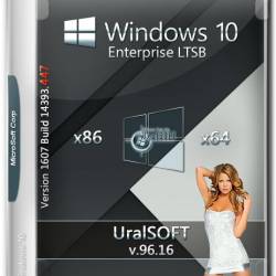 Windows 10 Enterprise LTSB x86/x64 14393.447 v.96.16 (2016) RUS