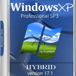 Windows XP Professional SP3 x86 Hybrid 17.1 by Svyatpro (RUS/2017)