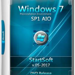 Windows 7 SP1 AIO x64 DVD Release By StartSoft v.05-2017 (RUS)