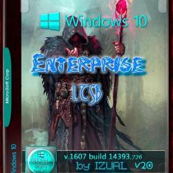 Windows 10 Enterprise LTSB x86 14393.726 v.1607 by IZUAL v.20 (RUS/2017)