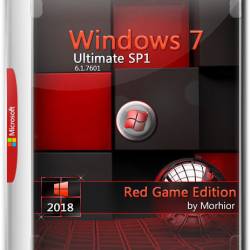 Windows 7 Ultimate SP1 x64 2018 Red Game Edition by Morhior (RUS)