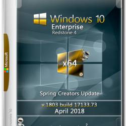 Windows 10 Enterprise x64 RS4 v.1803 April 2018 by Generation2 (RUS)