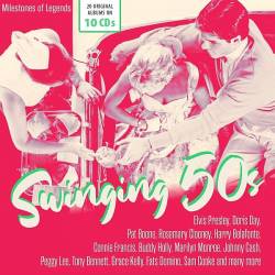 Swinging 50s (10 CD) (2021) Mp3 - Rock & Roll, Folk, World & Country, Swing, Schlager, Rockabilly, Soundtrack, Chanson, Vocal, Doo Wop, Ballad!