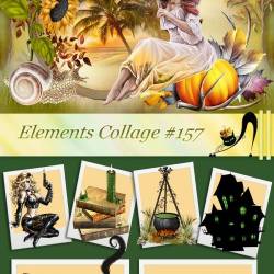 Elements Collage 157 (PNG, PSD, JPG)
