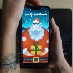 Illustrate & Animate A Digital Christmas Greeting Card Gif