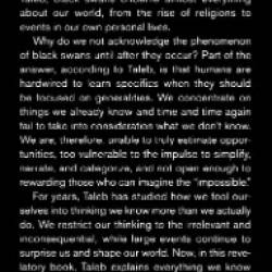 The Black Swan: Second Edition: The Impact of the Highly Improbable: With a New Section: On Robustness and Fragility - [AUDIOBOOK]